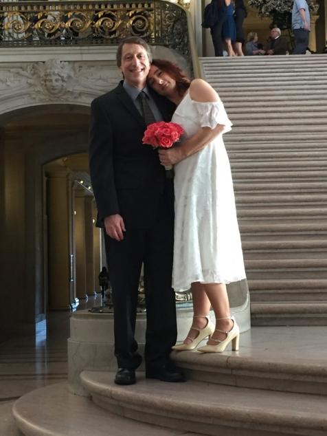 William Weis and Sherin Halfon at their wedding in 2017. Mark Moore