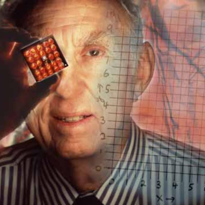 Martin Perl, Nobel Laureate in Physics, 1995 (SLAC,Ginter)